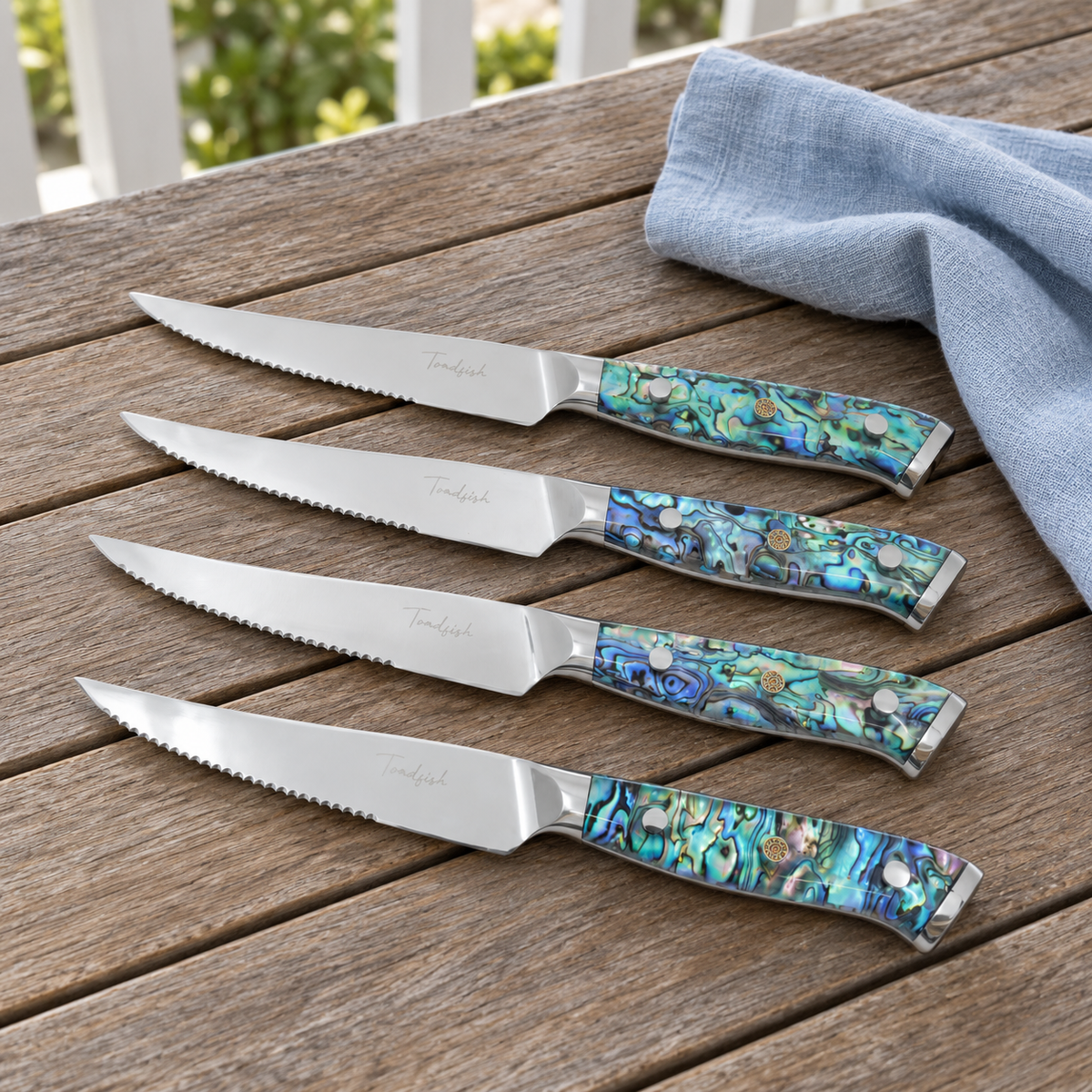 Abalone Steak Knife Set