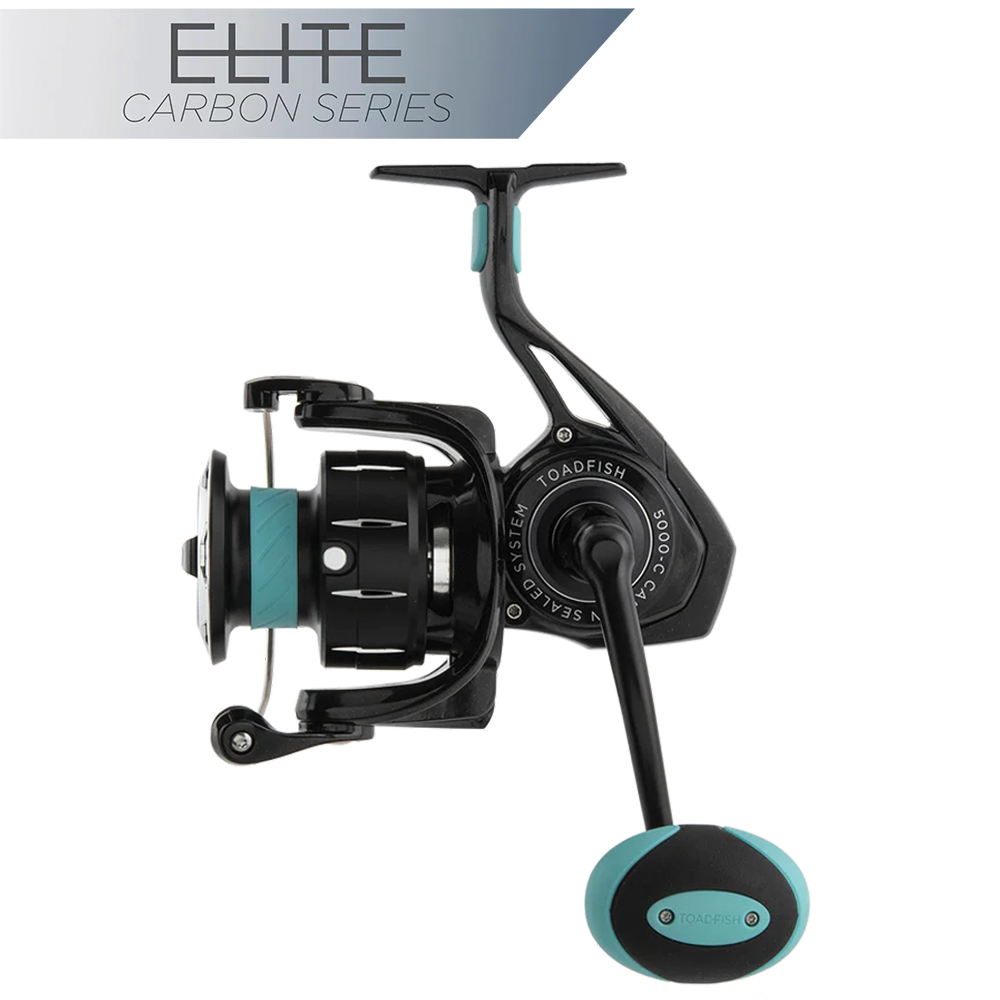 Carbon Elite Nearshore Spinning Reels - Toadfish - Fishing Rods