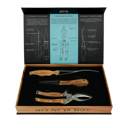 Olive Wood Coastal Kitchen Collection - Toadfish - Kitchen Tools & Utensils