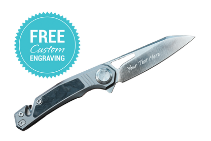 EDC Titanium Pocket Knife - Toadfish - Pocket Knife