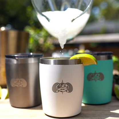 Non-Tipping 10oz Rocks Tumblers Home & Garden Kitchen & Dining Tableware Drinkware Tumblers Toadfish 